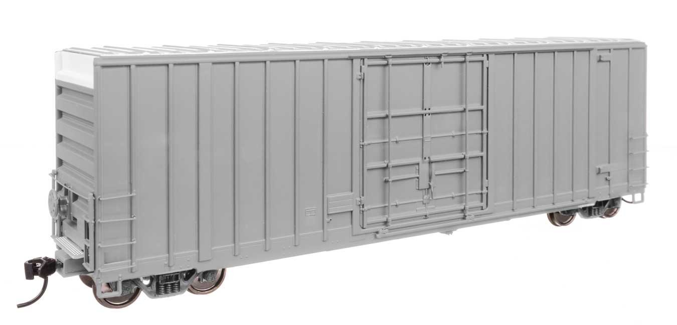 50′ Gunderson Hi-Cube Paper Service Boxcar - Ready to Run -- Undecorated, HO, WalthersProto 101700