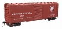 40′ X29B Boxcar - Ready to Run -- Pennsylvania Railroad 28401 (Shadow Keystone Script), HO, WalthersProto 102308