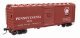 40′ X29B Boxcar - Ready to Run -- Pennsylvania Railroad 30112 (Shadow Keystone Script), HO, WalthersProto 102309