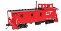 30′ GTW Style Wood Caboose with Offset Coupola - Ready To Run -- Grand Trunk Western (Modern) 771, HO, WalthersProto 103263