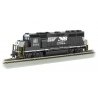 EMD GP40 - Sound and DCC -- Norfolk Southern 3061 (black, white, Horse Head Logo), HO, Bachmann Industries 66309