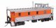 30′ GTW Style Wood Caboose with Offset Coupola - Ready To Run -- Western Pacific(TM) 726, HO, WalthersProto 103265