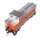 30′ GTW Style Wood Caboose with Offset Coupola - Ready To Run -- Western Pacific(TM) 726, HO, WalthersProto 103265