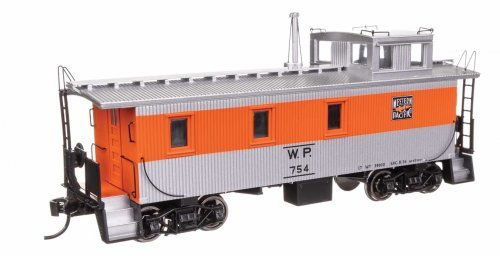 30′ GTW Style Wood Caboose with Offset Coupola - Ready To Run -- Western Pacific(TM) 754, HO, WalthersProto 103266