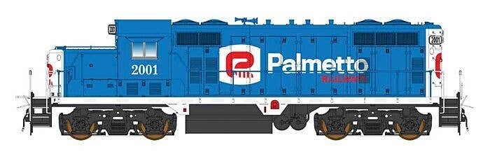 GP16 w/LokSound & DCC -- Palmetto Railways (blue, white, red), HO, Intermountain Railway Company 49843S