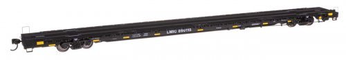 89′ Greenbrier TTX 110-Ton Flatcar - Ready to Run -- Lake Michigan & Indiana LMIC 890115, HO, WalthersProto 104626