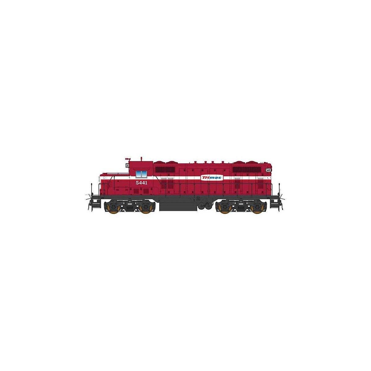 GP16 w/LokSound & DCC -- Trimac Industries (maroon, white), HO, Intermountain Railway Company 49844S