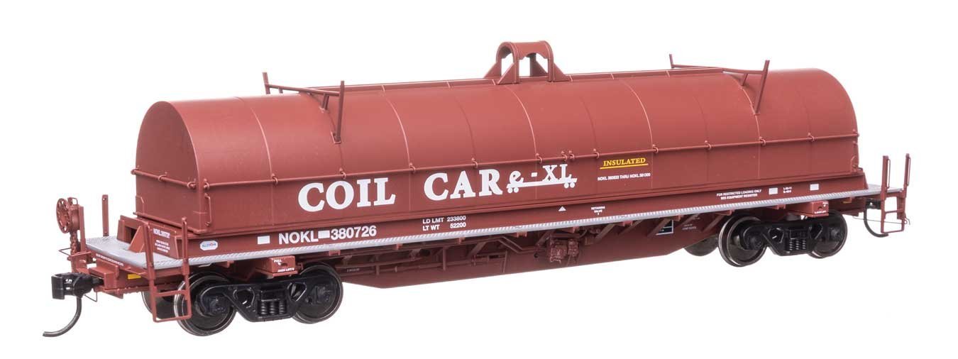 52′ NSC Type II Coil Car - Ready to Run -- Northwestern Oklahoma Railroad 380726, HO, WalthersProto 105710