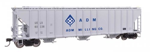 55′ Evans 4780 Covered Hopper - Ready To Run -- ADM-Milling UELX 60136, HO, WalthersProto 106170