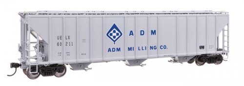 55′ Evans 4780 Covered Hopper - Ready To Run -- ADM-Milling UELX 60211, HO, WalthersProto 106173