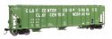 55′ Evans 4780 Covered Hopper - Ready To Run -- Clay Center USLX 26288, HO, WalthersProto 106183