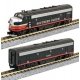 EMD F7 A-B Set - DCC -- Southern Pacific 6182, 8082 (Black Widow, black, silver, red, orange), N, Kato USA Inc 1060427DCC