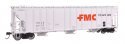55′ Evans 4780 Covered Hopper - Ready To Run -- FMC USLX 20123, HO, WalthersProto 106186
