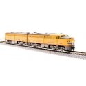 Alco PA Powered A-Unpowered B Set - Sound and DCC - Paragon3(TM) -- Union Pacific 604, 604B (Armour Yellow, gray), N, Broadway L
