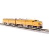 Alco PA Powered A-Unpowered B Set - Sound and DCC - Paragon3(TM) -- Union Pacific 604, 604B (Armour Yellow, gray), N, Broadway L