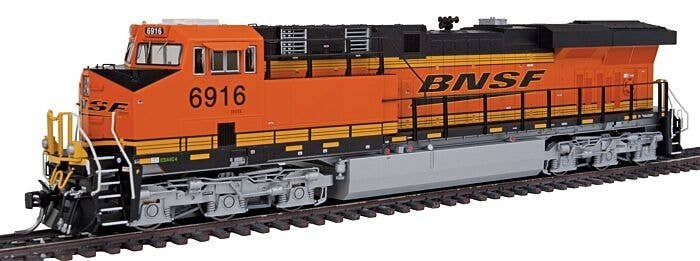 GE ES44C4 w/LokSound & DCC -- Burlington Northern & Santa Fe (orange, black, yellow Wedge Logo), HO, Intermountain Railway Compa