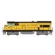 GE U18B - Sound and DCC -- Weyerhaeuser (yellow, black), HO, Intermountain Railway Company 49494S