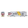 Baldwin RF16A Sharknose A - Sound & DCC - Paragon4(TM) -- US Air Force RF-390 (Fantasy Scheme, gray, yellow, red Mouth w/Teeth),