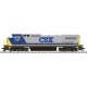 GE Dash 8-40CW - LokSound and DCC - Master(R) Gold -- CSX 7864 (YN2, blue, gray, yellow), HO, Atlas Model Railroad Co. 10004505