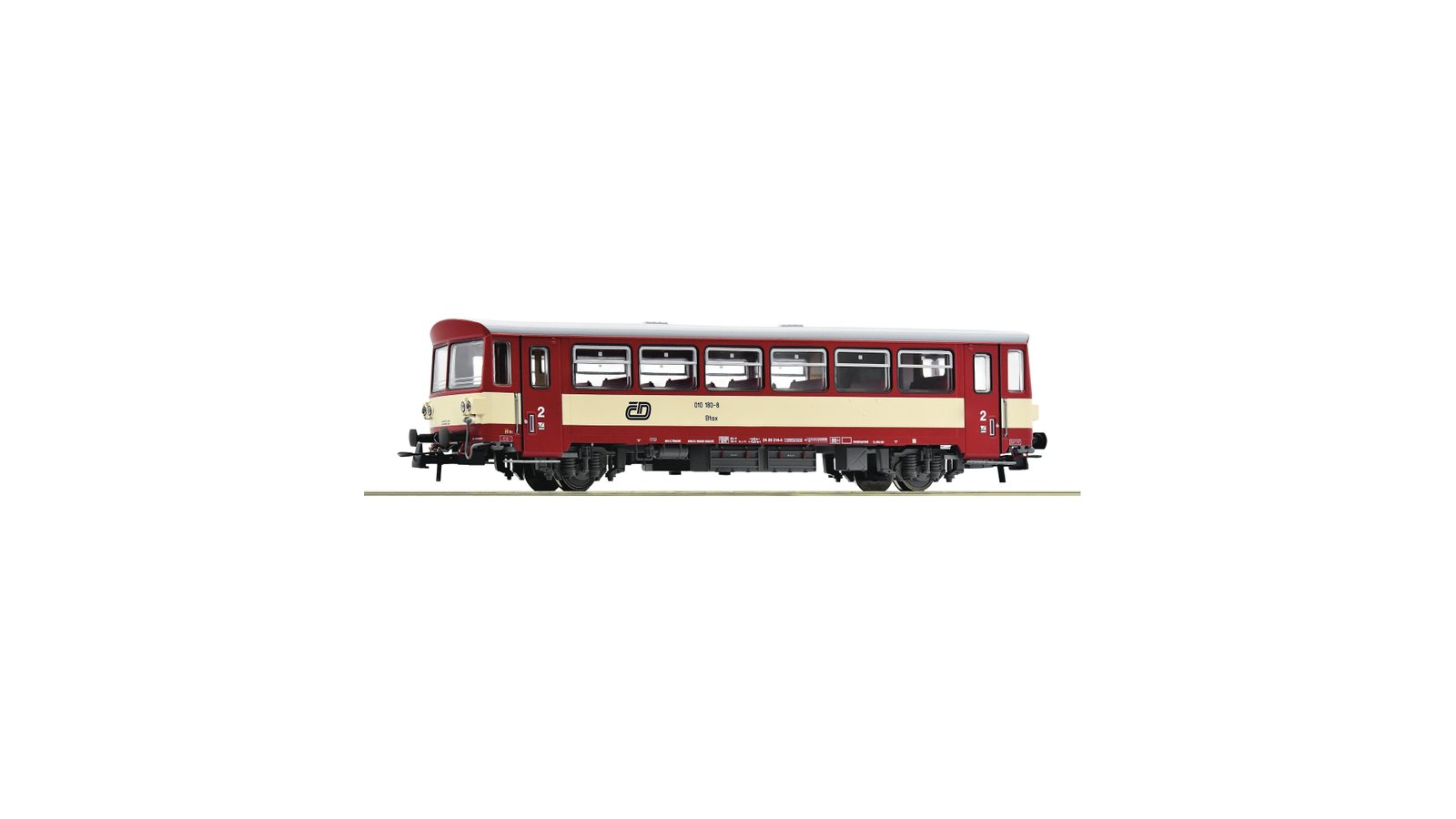 Trailer for diesel railcar class 810 beiwagen zum motorwagen rh 810
