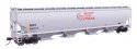 67′ Trinity 6351 4-Bay Covered Hopper - Ready to Run -- Badger State Ethanol BSEX 635112, HO, WalthersProto 110314