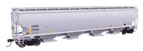 67′ Trinity 6351 4-Bay Covered Hopper - Ready to Run -- Chicago Freight Car Leasing Co. CRDX 1516, HO, WalthersProto 110317
