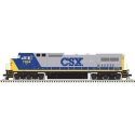 GE Dash 8-40CW - LokSound and DCC - Master(R) Gold -- CSX 7886 (YN2, blue, gray, yellow), HO, Atlas Model Railroad Co. 10004507