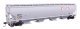 67′ Trinity 6351 4-Bay Covered Hopper - Ready to Run -- Midwest DDG Transport MWTX 212659, HO, WalthersProto 110322