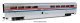 85′ Pullman-Standard Superliner I Diner - Lighted - Ready to Run -- Amtrak(R) 38003 (Phase III), HO, WalthersProto 12034