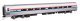 85′ Amfleet II 59-Seat Coach - Lighted - Ready to Run -- Amtrak(R) (Phase III, Includes Decal), HO, WalthersProto 12228