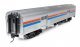 73′ Budd Baggage Car - Ready to Run -- Amtrak Phase II 1221, HO, WalthersProto 13074