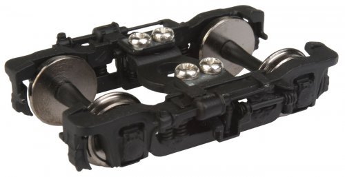 GSC 41-N-11 Metal Passenger Trucks w/Clasp Brake -- Black - 1 Pair, HO, WalthersProto 2104
