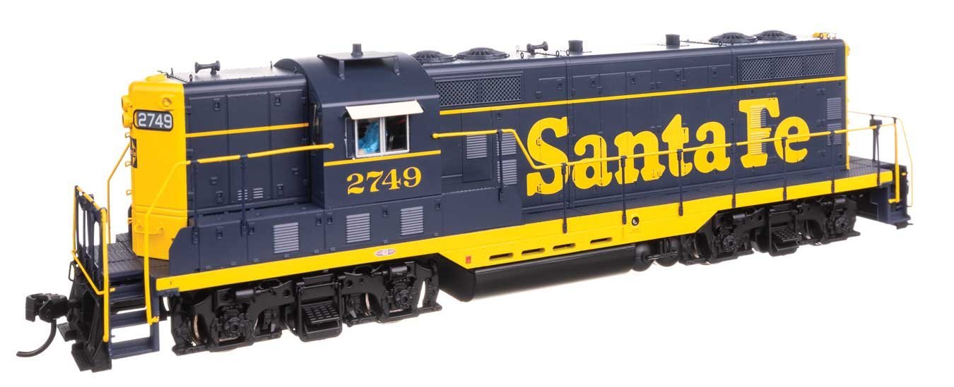 EMD GP7 - LokSound 5 Sound and DCC -- Santa Fe 2749, HO, WalthersProto 42415