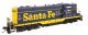 EMD GP7 - LokSound 5 Sound and DCC -- Santa Fe 2749, HO, WalthersProto 42415