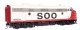 EMD FP7 LokSound 5 Sound & DCC -- Soo Line 502A (white, red, black), HO, WalthersProto 42556