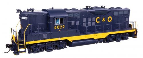 EMD GP9 Phase II - LokSound 5 Sound and DCC -- Chesapeake & Ohio 6029, HO, WalthersProto 42727