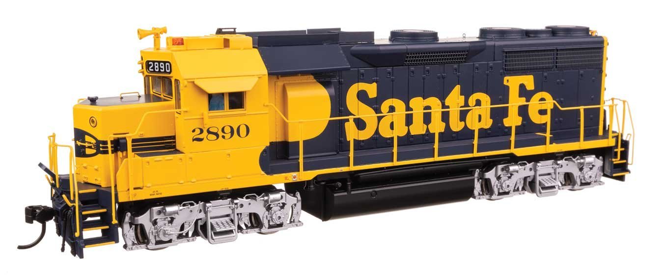 EMD GP35 Phase II - LokSound 5 Sound & DCC -- Santa Fe 2890, HO, WalthersProto 43301