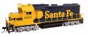EMD GP35 Phase II - LokSound 5 Sound & DCC -- Santa Fe 2925, HO, WalthersProto 43302