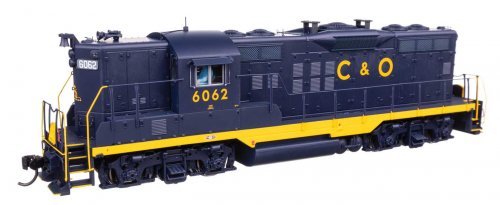 EMD GP9 Phase II - Standard DC -- Chesapeake & Ohio 6062, HO, WalthersProto 49727