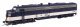 EMD E8 A-A - Standard DC -- Chesapeake & Ohio 4020 & 4025, HO, WalthersProto 49910