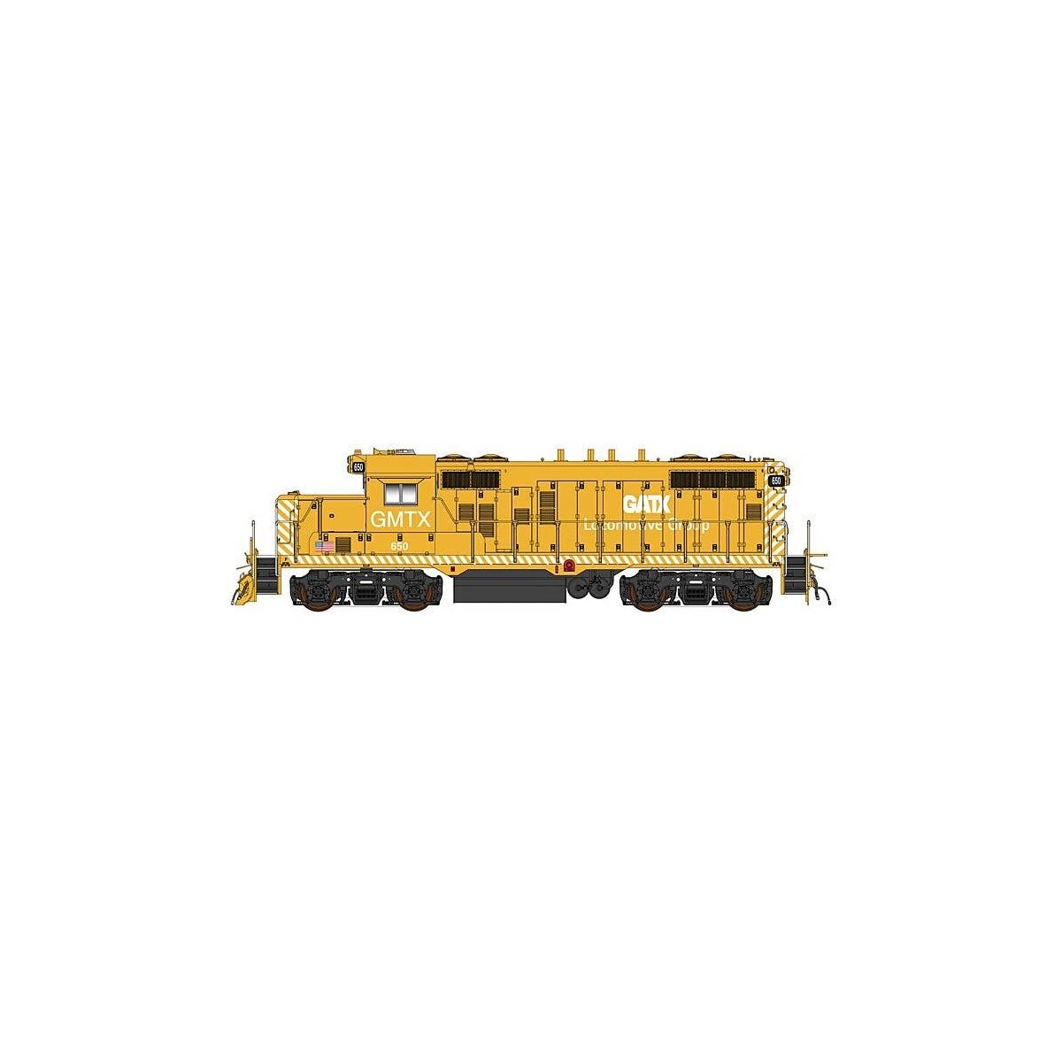 Paducah GP10 - Sound and DCC -- GATX Locomotive Group GMTX (yellow, white), HO, Intermountain Railway Company 49874S