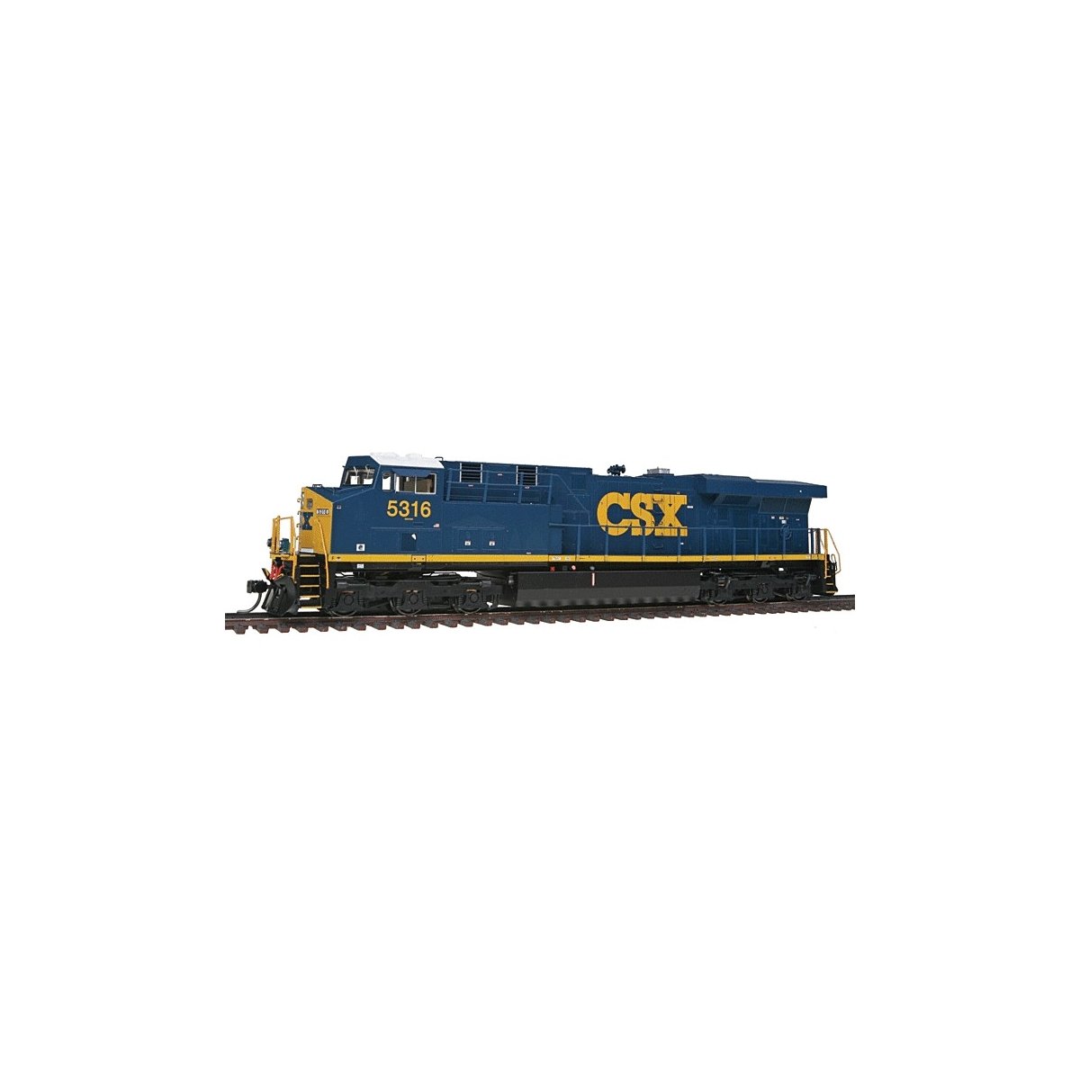 GE ES44DC w/LokSound & DCC -- CSX (Dark Future, blue, yellow), HO, Intermountain Railway Company 49722S