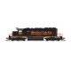 EMD SD40-2 Low Nose - Sound and DCC - Paragon4 -- Wheeling & Lake Erie 6389 (black, orange, Speed Lettering), N, Broadway Limite