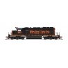 EMD SD40-2 Low Nose - Sound and DCC - Paragon4 -- Wheeling & Lake Erie 6389 (black, orange, Speed Lettering), N, Broadway Limite