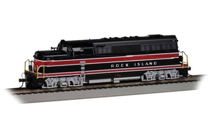EMD BL2 - DCC -- Rock Island 426 (black, red, white), HO, Bachmann Industries 69203
