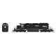 EMD SD40-2 Low-Nose - Sound and DCC - Paragon4(TM) -- Illinois Central 6257 (black, white, Operation Lifesaver), N, Broadway Lim