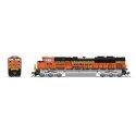 EMD SD70ACe - Sound and DCC - Paragon4(TM) -- BNSF Railway 9196 (orange, black, yellow, Wedge Logo), N, Broadway Limited Imports