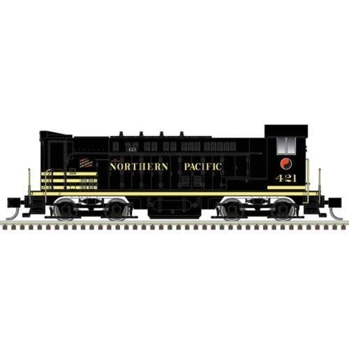 Baldwin VO1000 - LokSound and DCC - Master(R) Gold -- Northern Pacific 415 (black, yellow), N, Atlas Model Railroad Co. 40005983