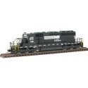 EMD SD40-2 w/LokSound & DCC -- Norfolk Southern (black, white Dashed Frame Stripe), N, Intermountain Railway Company 69326S