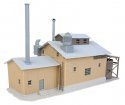 Factory -- Kit - 12 x 5-9/16 x 6-3/8′ 30.5 x 14.1 x 16.2cm, HO, WalthersTrainline 917